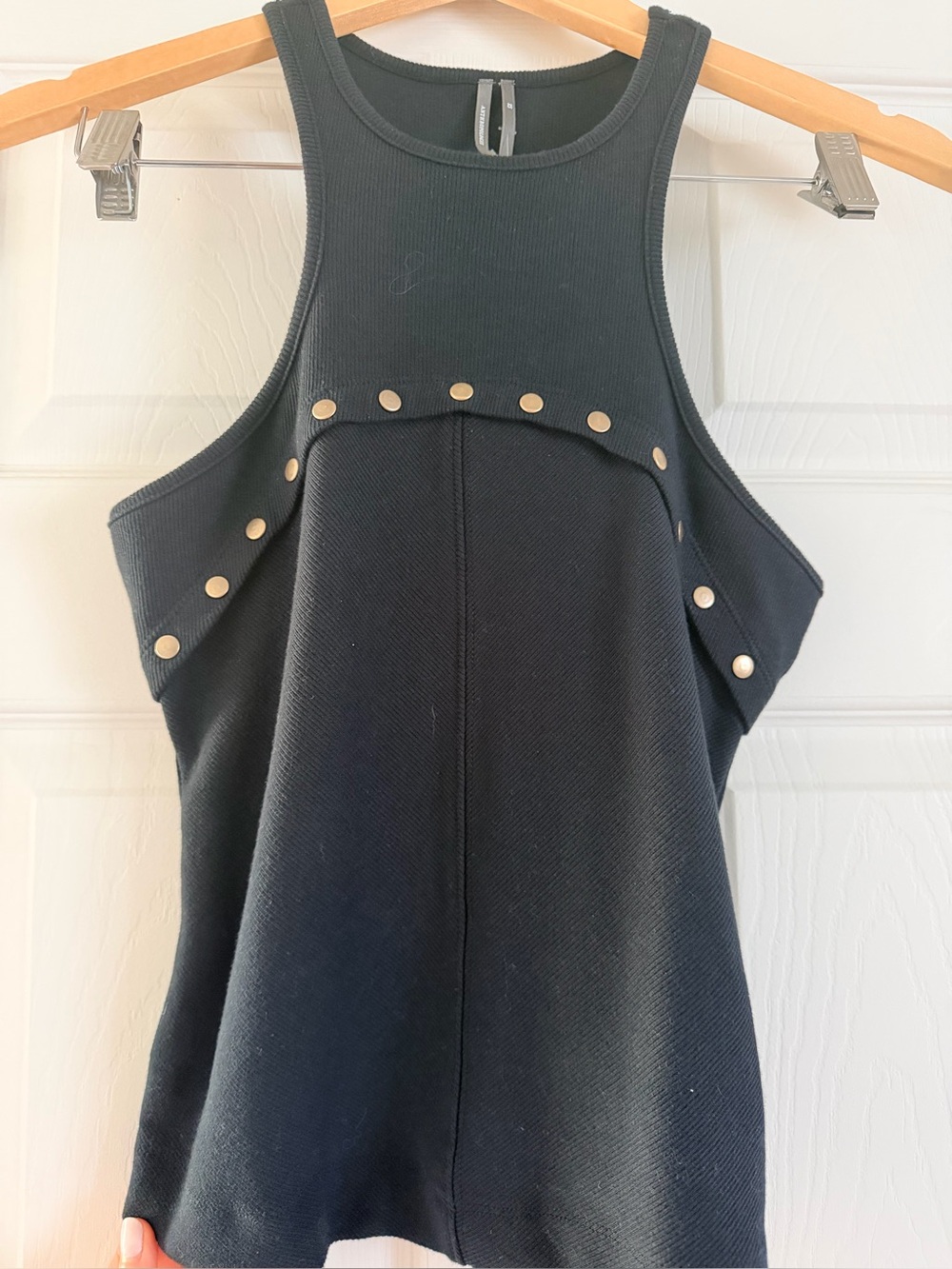 Anthropologie Tank Top - black NWT